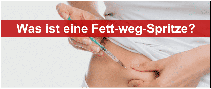 Warnung Fett Weg Spritze Problemzonen Einfach Wegspritzen