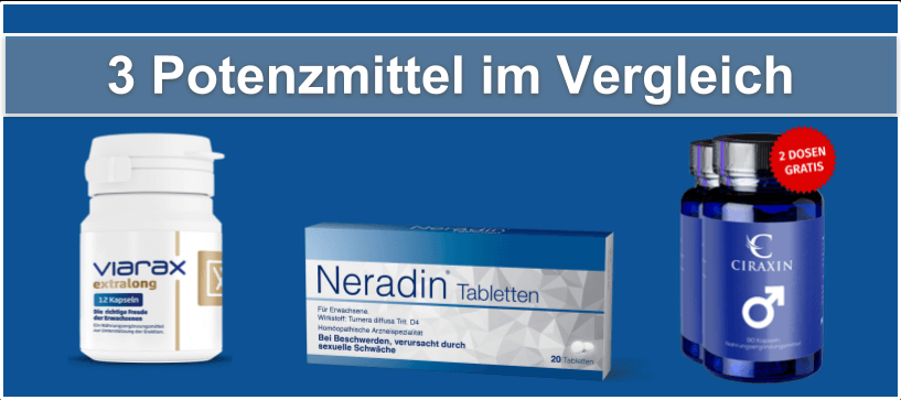 Potenzmittel Test: Die 10 besten Potenzmittel im Vergleich 2022 Potenzmittel für Männer