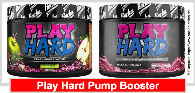 Play Hard Pump Booster