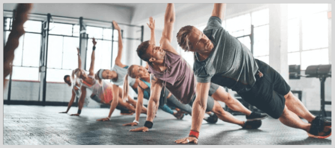 Fitness Gruppentraining