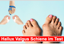 Hallux Valgus Schiene Test: 10 Hallux Valgus Schiene Hersteller im Vergleich Hallux Valgus Schiene Test Beitragsbild