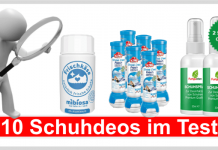 Schuhdeo Test: Die 10 besten Schuh Deos im Vergleich 2022 Schuhdeo Titelbild