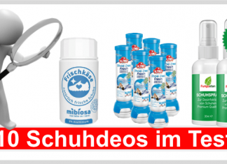 Schuhdeo Test: Die 10 besten Schuh Deos im Vergleich 2022 Schuhdeo Titelbild