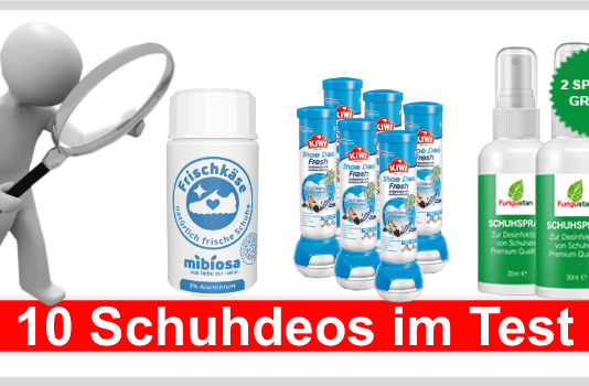 Schuhdeo Test: Die 10 besten Schuh Deos im Vergleich 2022 Schuhdeo Titelbild