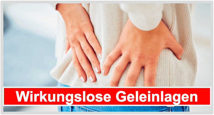 Wirkungslose Geleinlagen