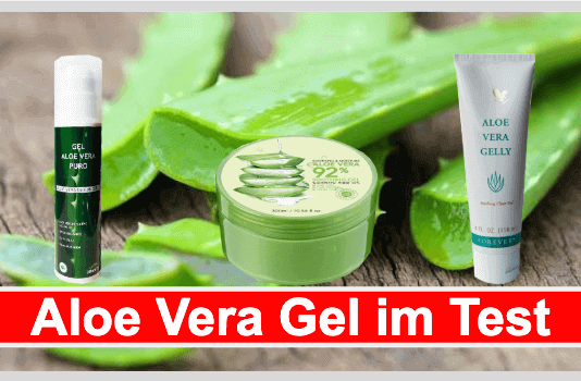 Aloe Vera Gel Test 2022: Die 15 besten Aloe Vera Gele im Test Aloe Vera Gel Titelbild