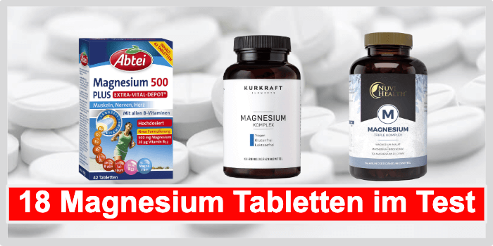 Warnung Magnesium Tabletten Test 10 Hersteller Im Vergleich