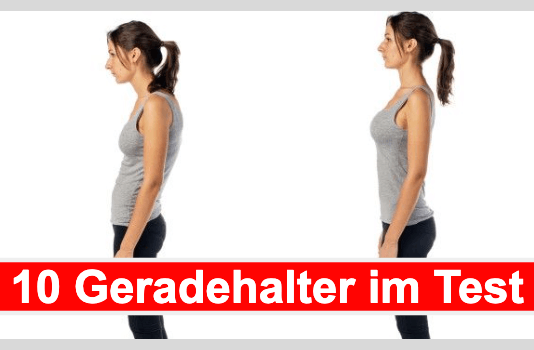 Geradehalter Test 2022: Die 10 besten Rücken Geradehalter im Vergleich Geradehalter Titelbild