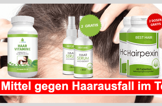 Mittel gegen Haarausfall Test 2022: Die 10 besten Mittel gegen Haarausfall im Vergleich Titelbild Mittel gegen Haarausfall