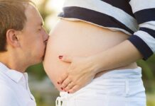 Den Lebensstil langfristig ändern Schwangeres Paar