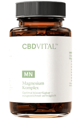 CBD Vital Magnesium Komplex Abbild Tabelle
