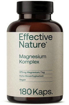 Effective Nature Magnesium Komplex Abbild Tabelle