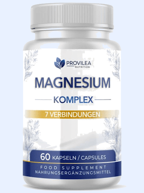 Provilea Nutrition Magnesium Komplex Kapseln Abbild Tabelle