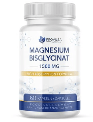 Provilea Magnesiumbisglycinat Kapseln Abbild Tabelle